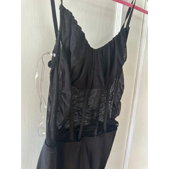 Tic Toc Women’s size Small Black lingerie bodysuit - Picture 4 of 8